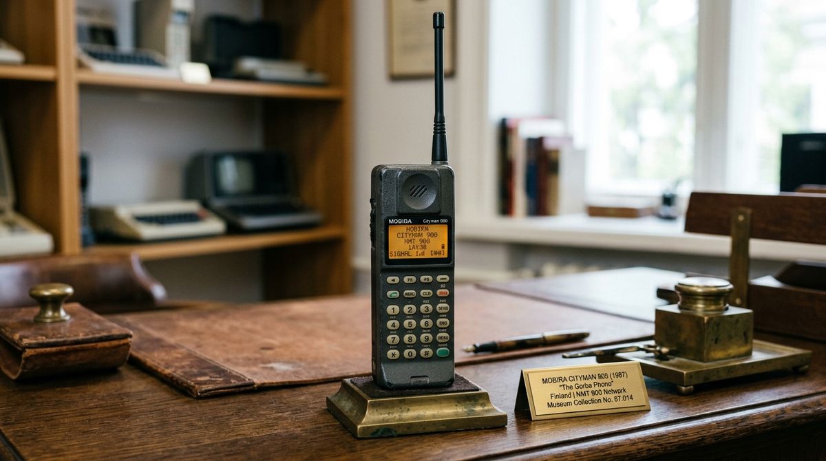 Mobira Cityman 900: ozbiljan posao, ozbiljan telefon
