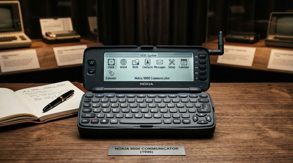 Nokia 9000 Communicator i Motorola StarTAC